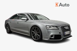 Harmaa Audi A8 2010 kuva 1.