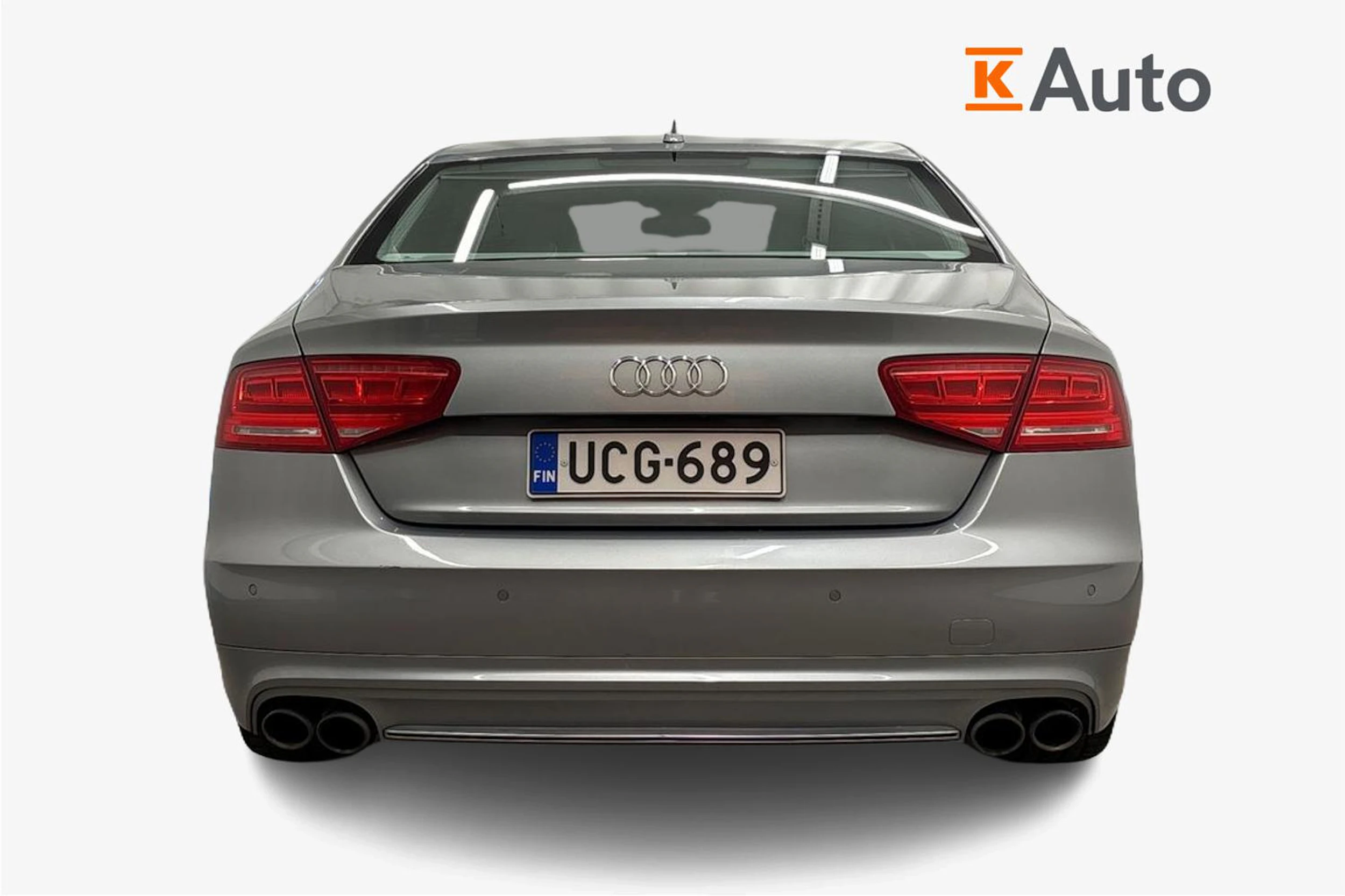 Harmaa Audi A8 2010 kuva 3.