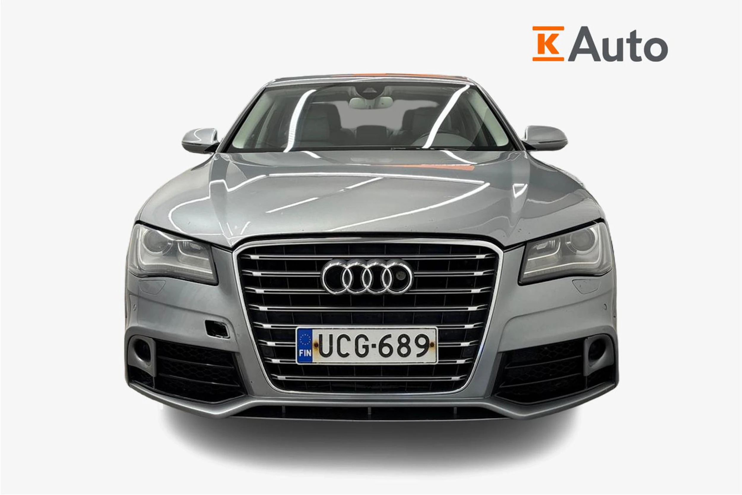 Harmaa Audi A8 2010 kuva 4.