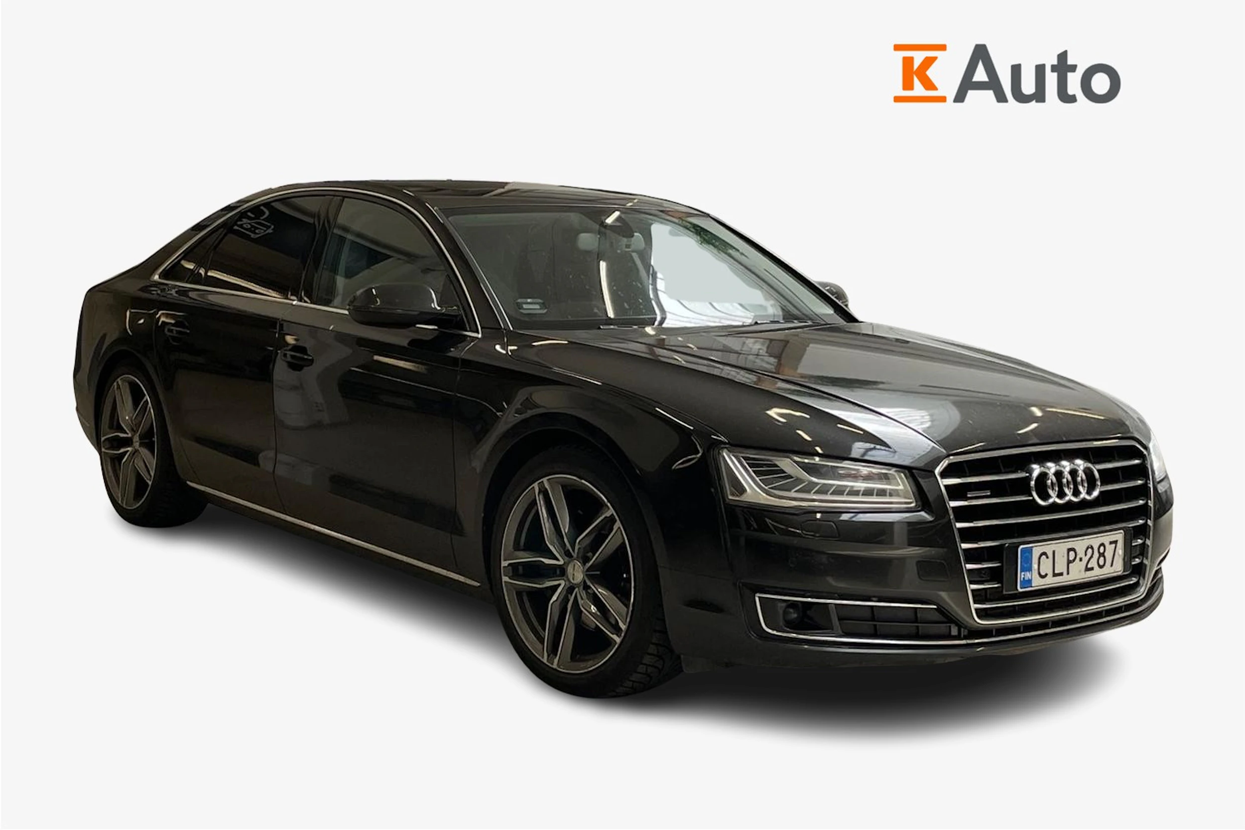 musta Audi A8 2014 kuva 1.