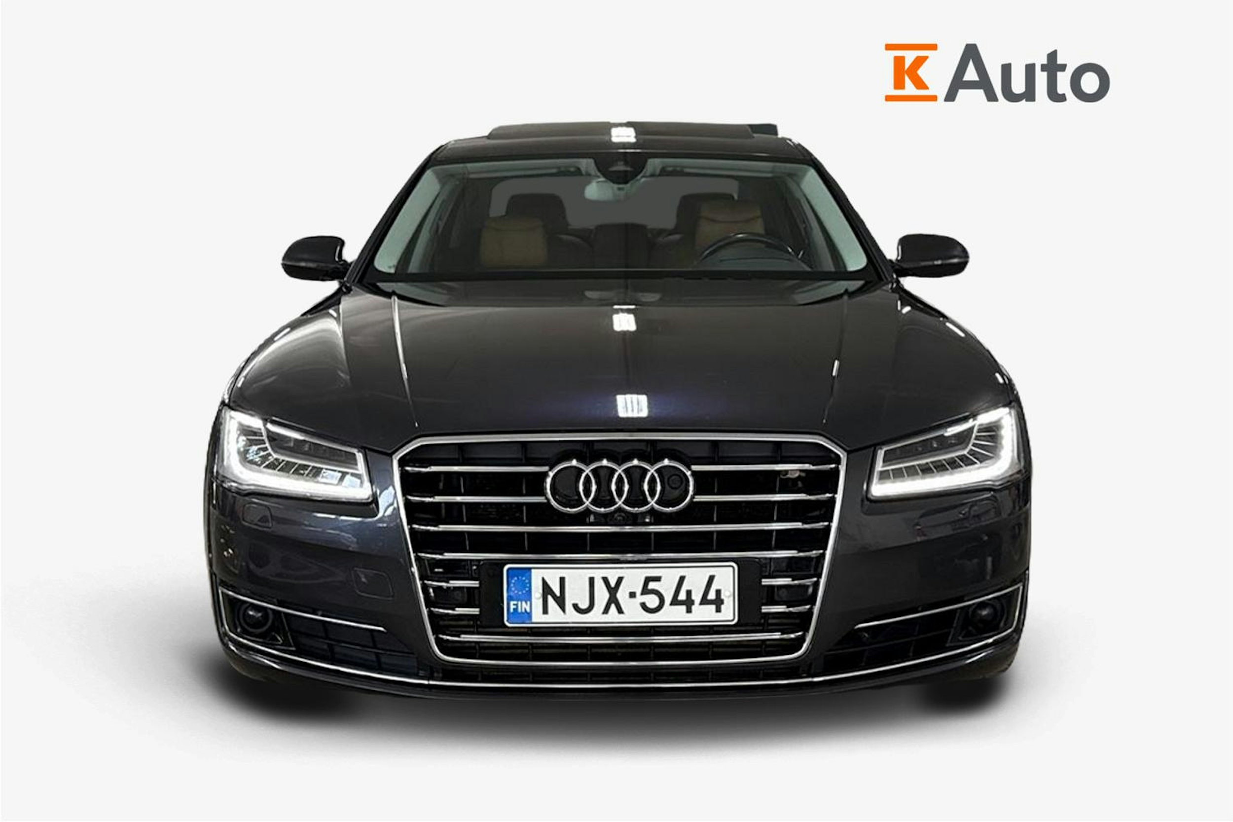 harmaa Audi A8 2016 kuva 5.