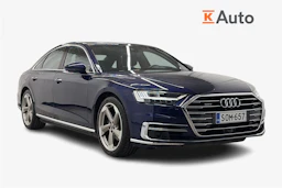 Sininen Audi A8 2018 kuva 1.