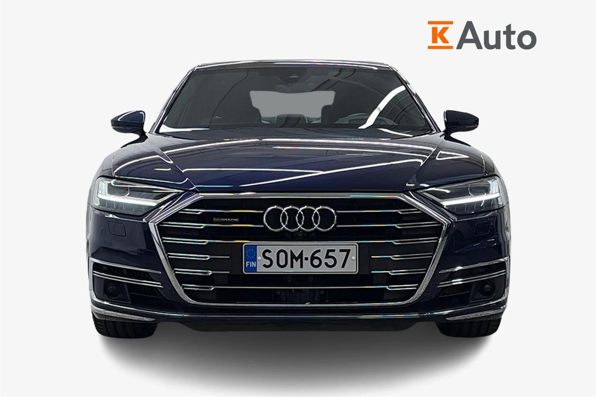 Sininen Audi A8 2018 kuva 4.
