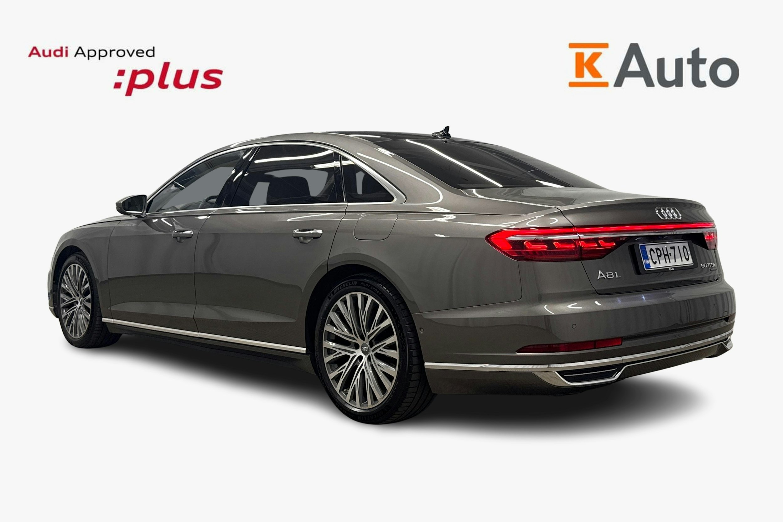 harmaa Audi A8 2019 kuva 2.