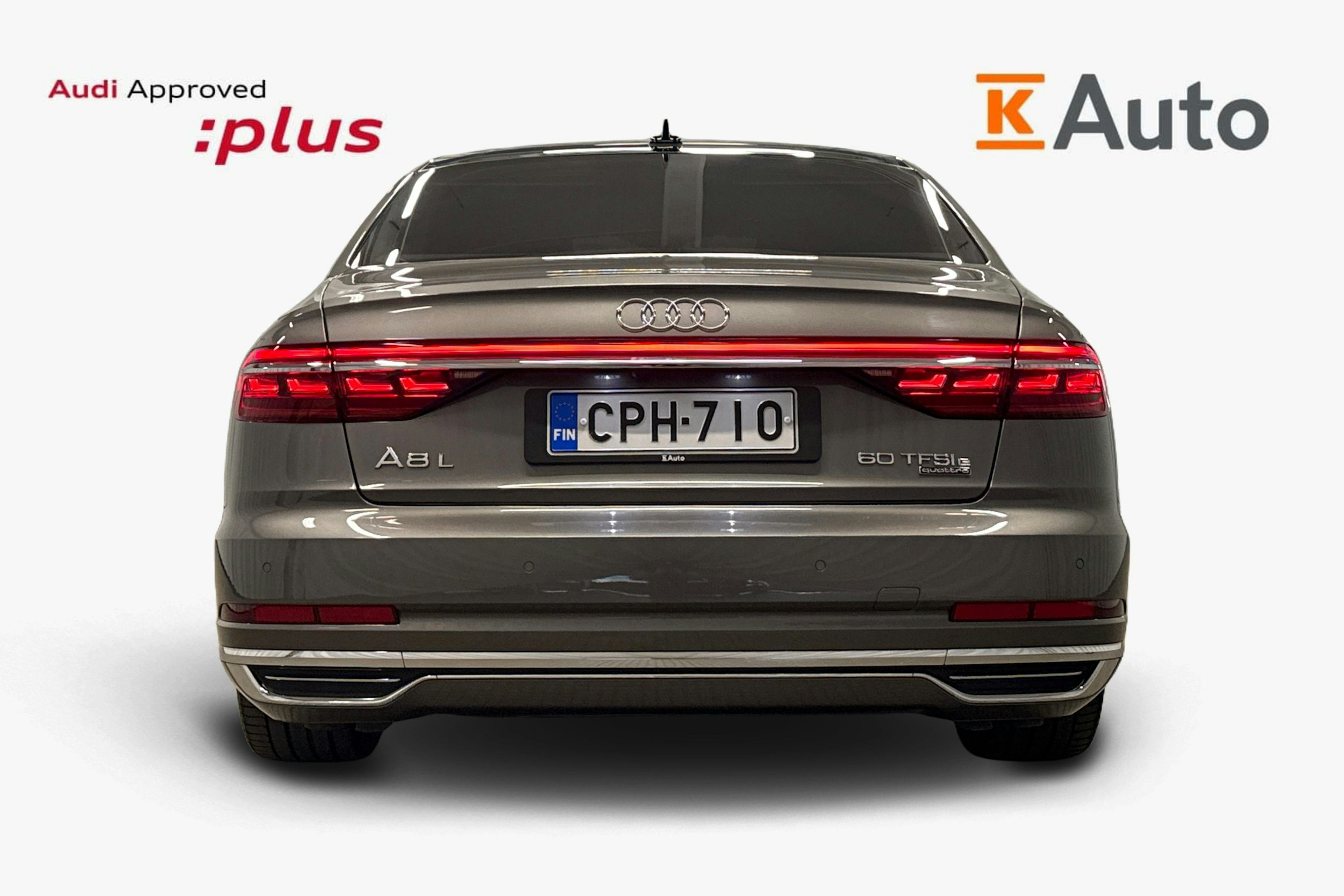 harmaa Audi A8 2019 kuva 3.