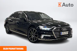 harmaa Audi A8 2020 kuva 1.