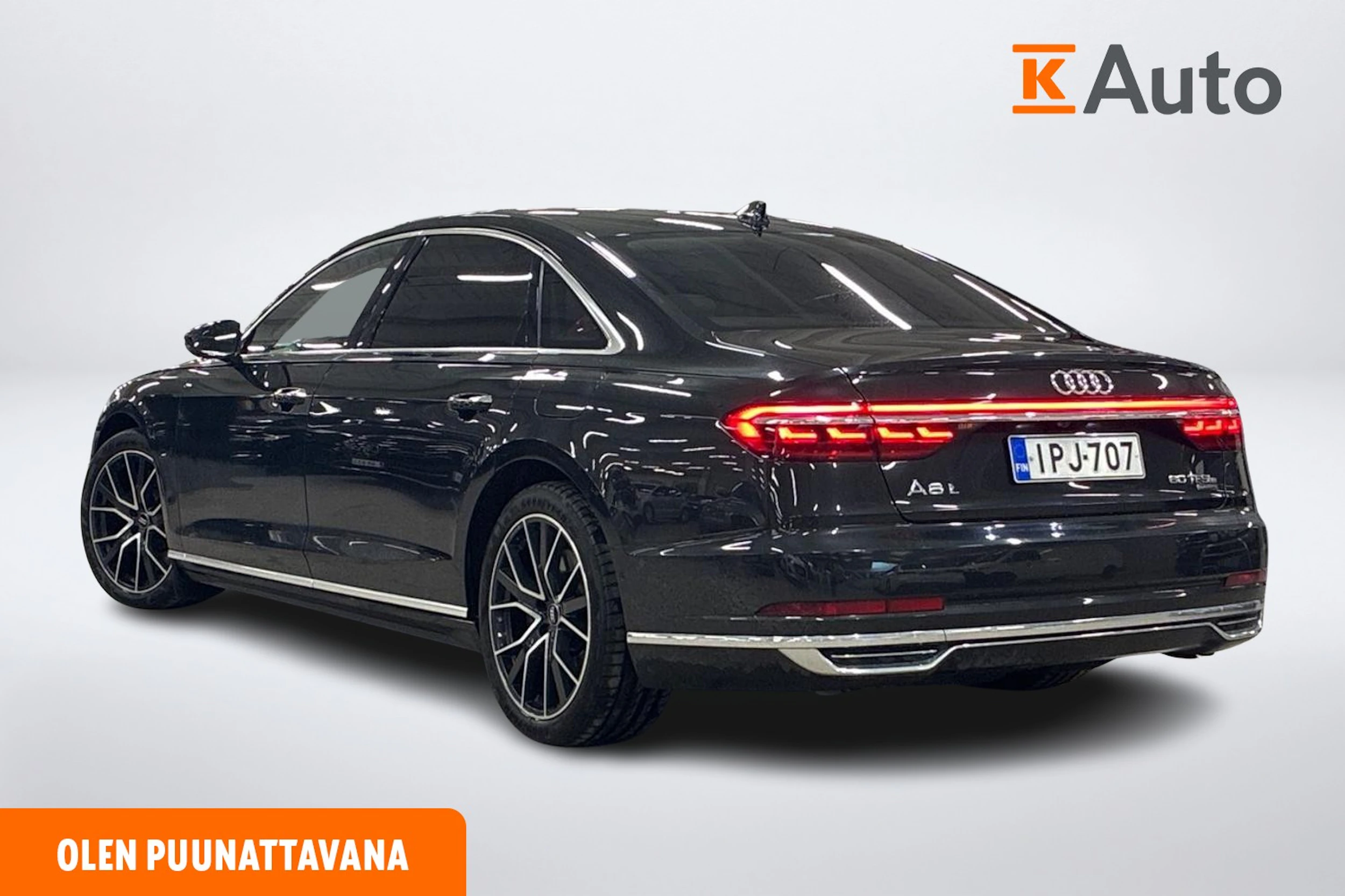 harmaa Audi A8 2020 kuva 2.
