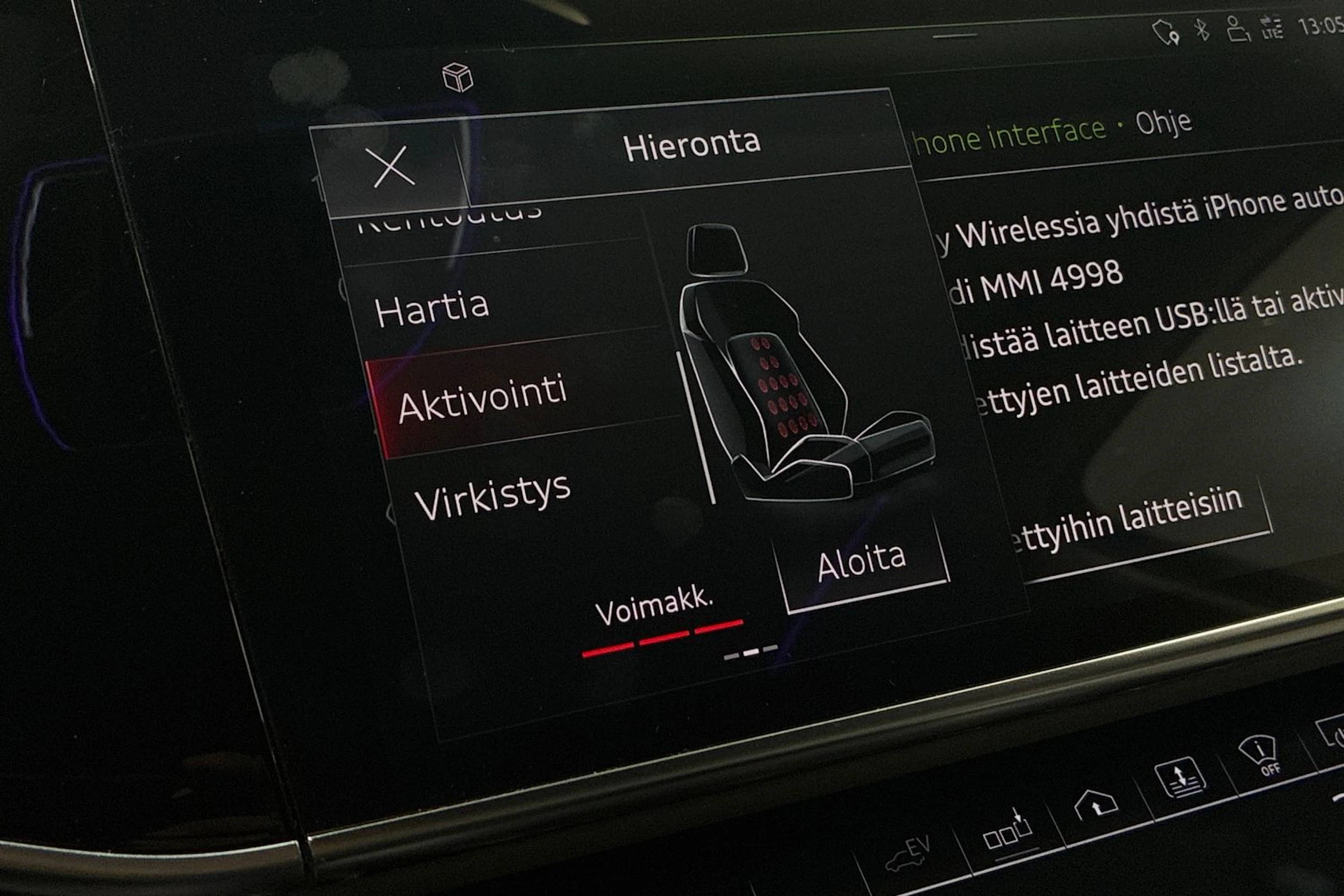 harmaa Audi A8 2020 kuva 8.
