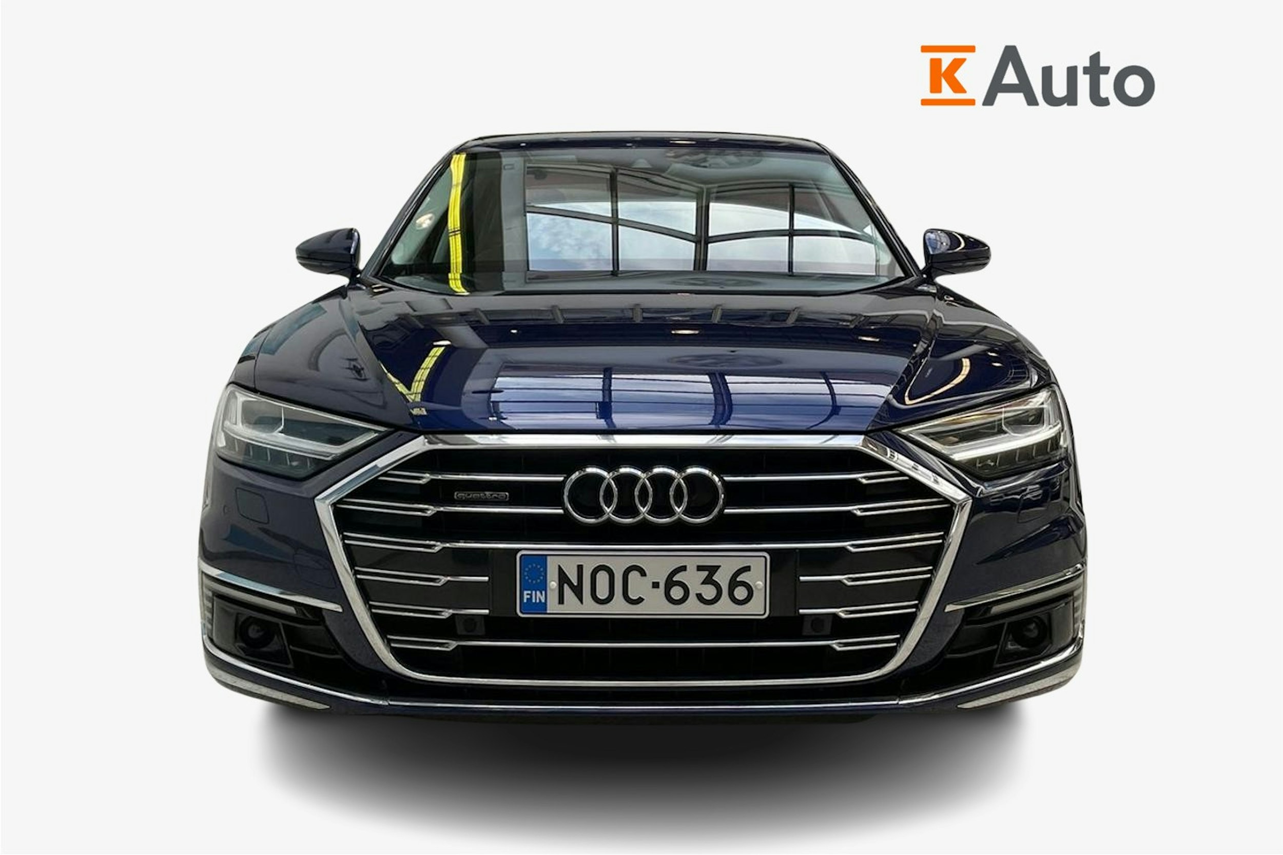 sininen Audi A8 2020 kuva 5.