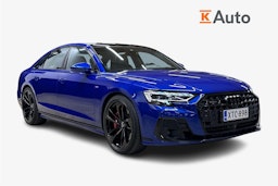 Sininen Audi A8 2022 kuva 1.