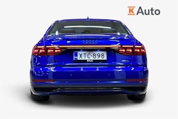 Sininen Audi A8 2022 kuva 3.