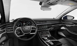 sininen Audi A8 2024 kuva 4.