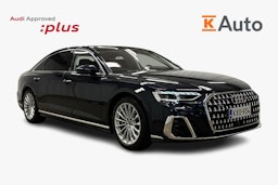 sininen Audi A8 2024 kuva 1.