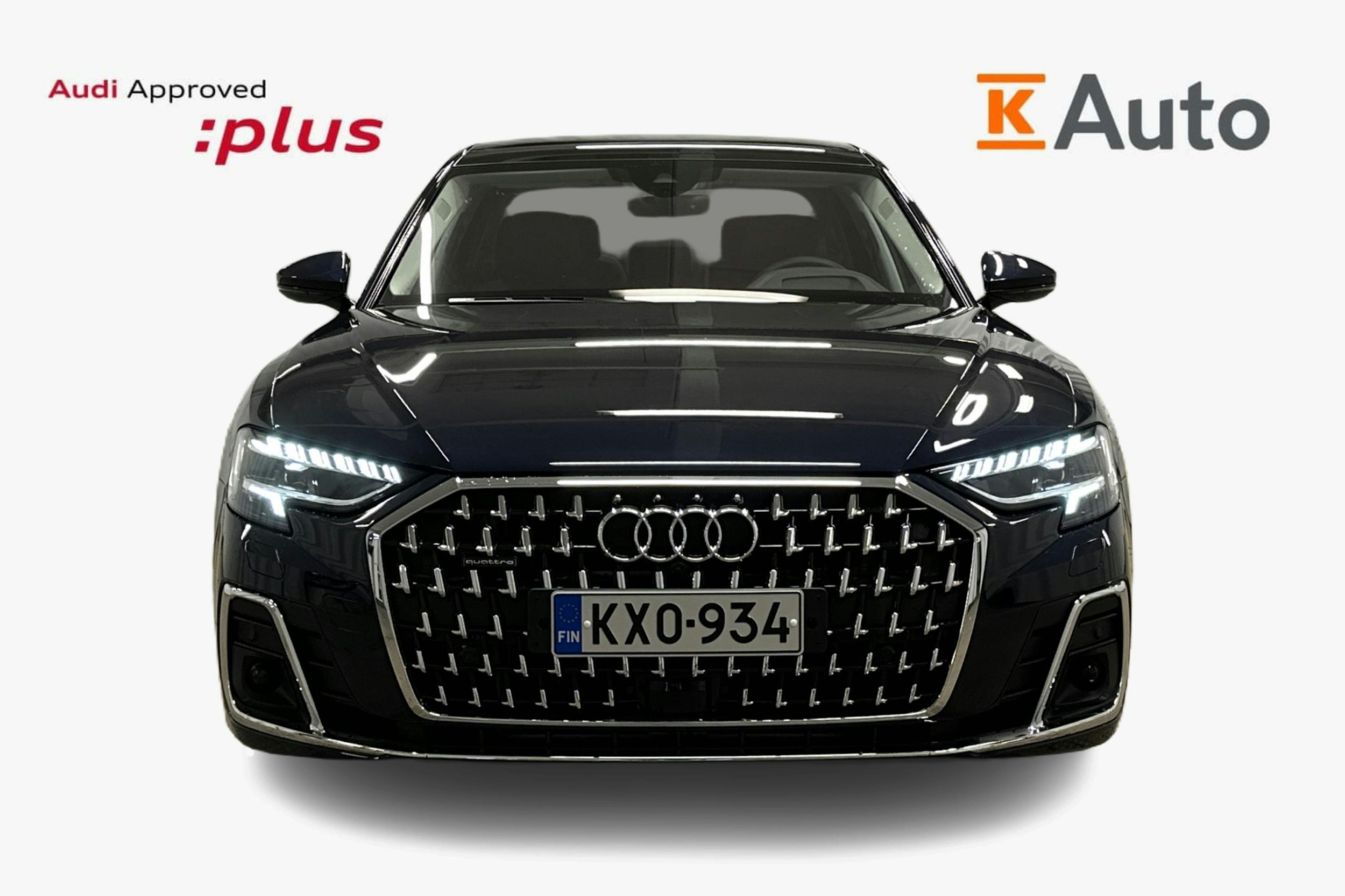 sininen Audi A8 2024 kuva 5.