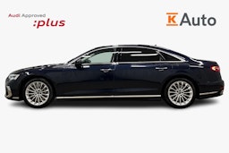 sininen Audi A8 2024 kuva 6.