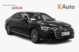 sininen Audi A8 2025 kuva 1.