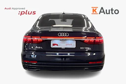 sininen Audi A8 2025 kuva 3.