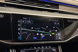 sininen Audi A8 2025 kuva 19.
