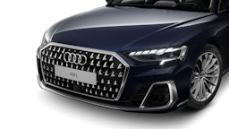 sininen Audi A8 2025 kuva 6.