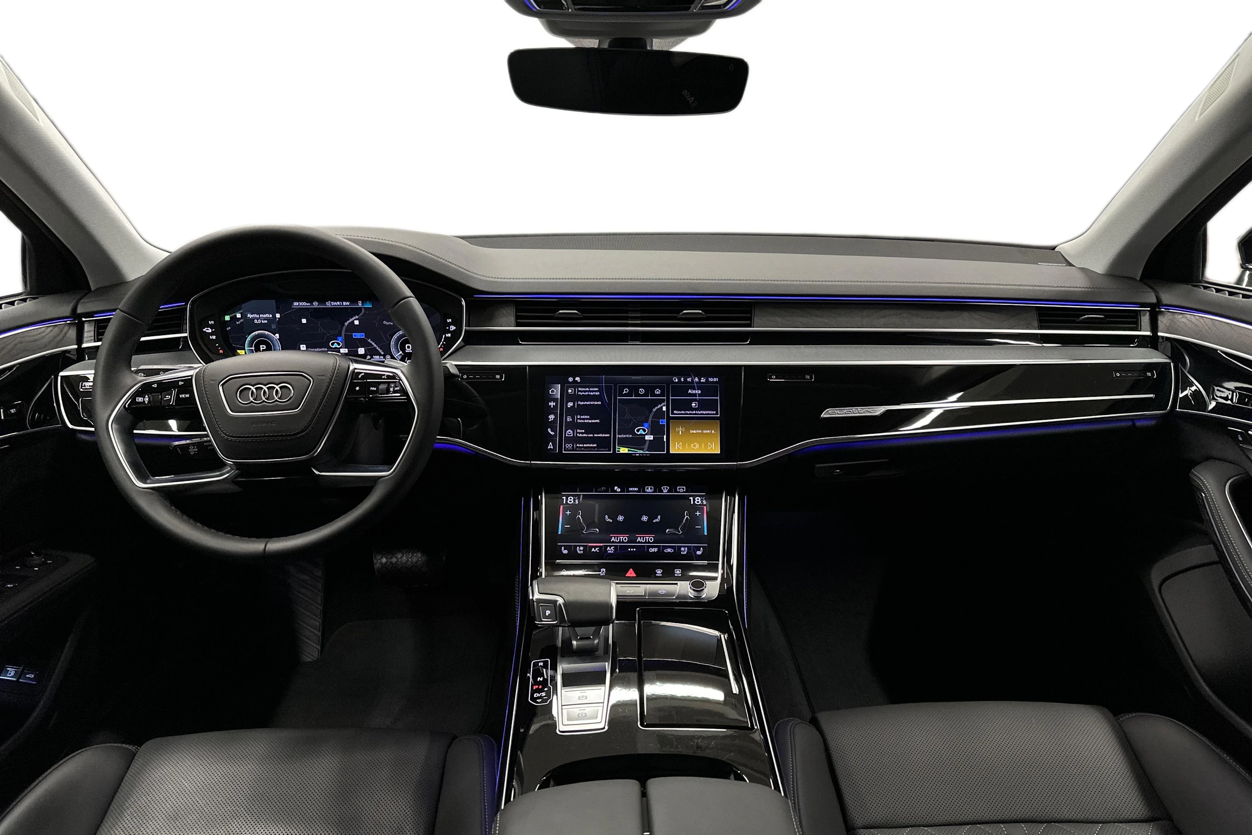 musta Audi A8 2025 kuva 7.