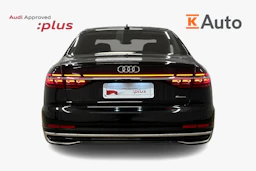 musta Audi A8 2025 kuva 3.