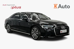 musta Audi A8 2025 kuva 1.