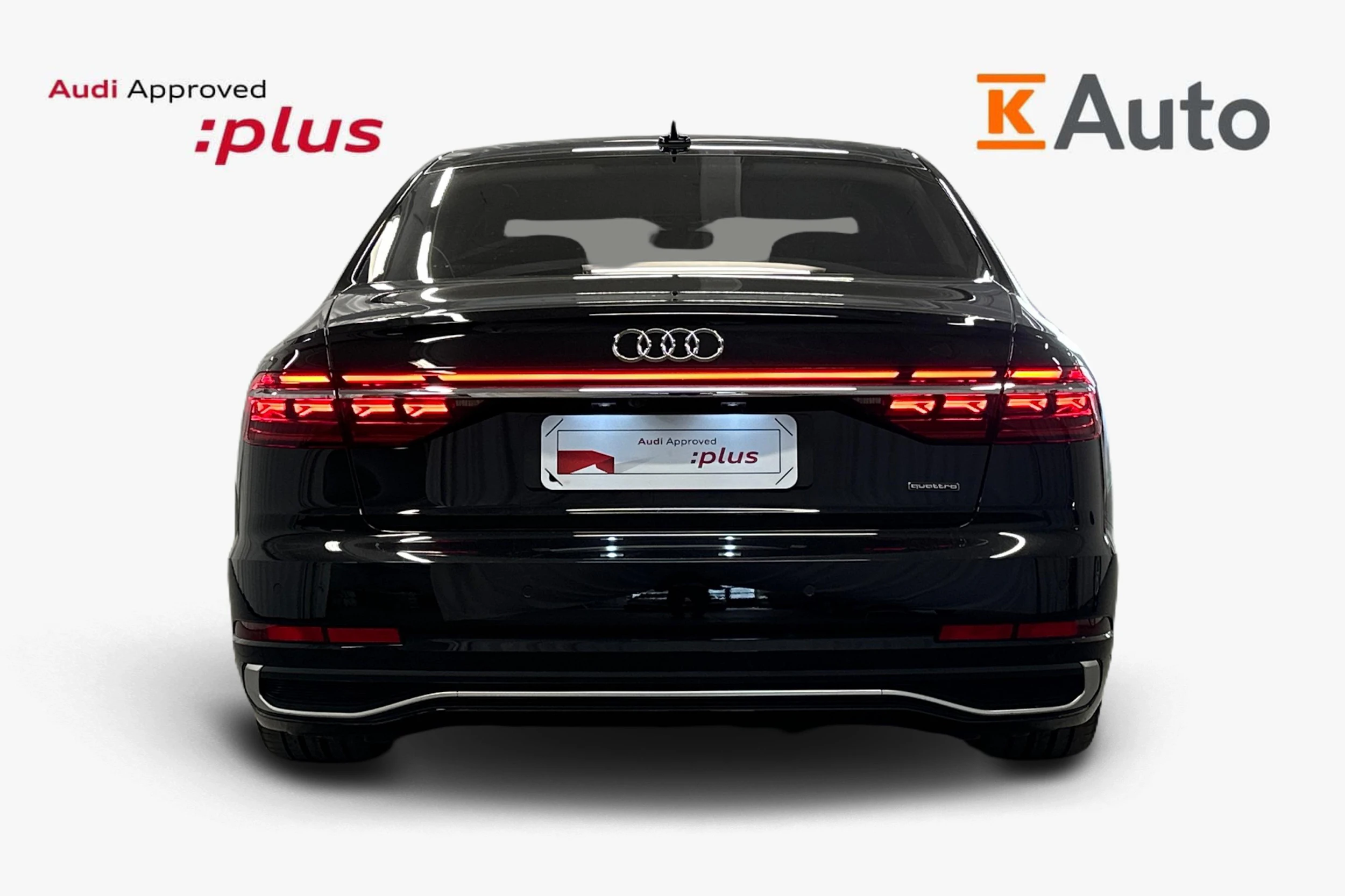 musta Audi A8 2025 kuva 3.