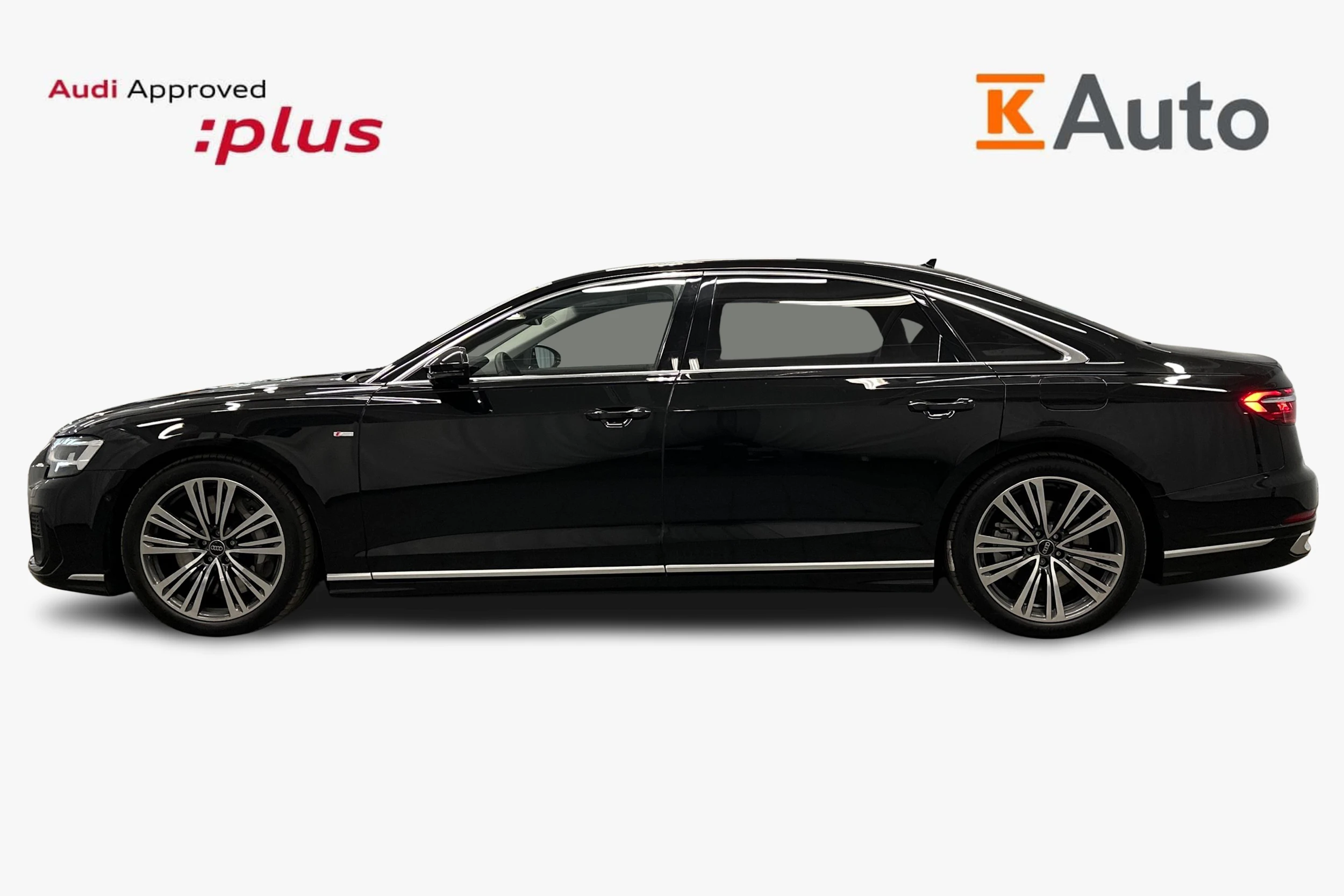 musta Audi A8 2025 kuva 5.