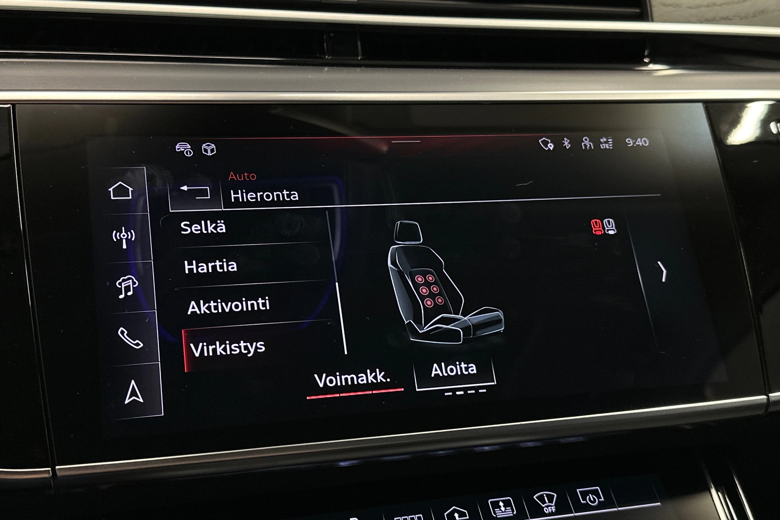 musta Audi A8 2025 kuva 30.