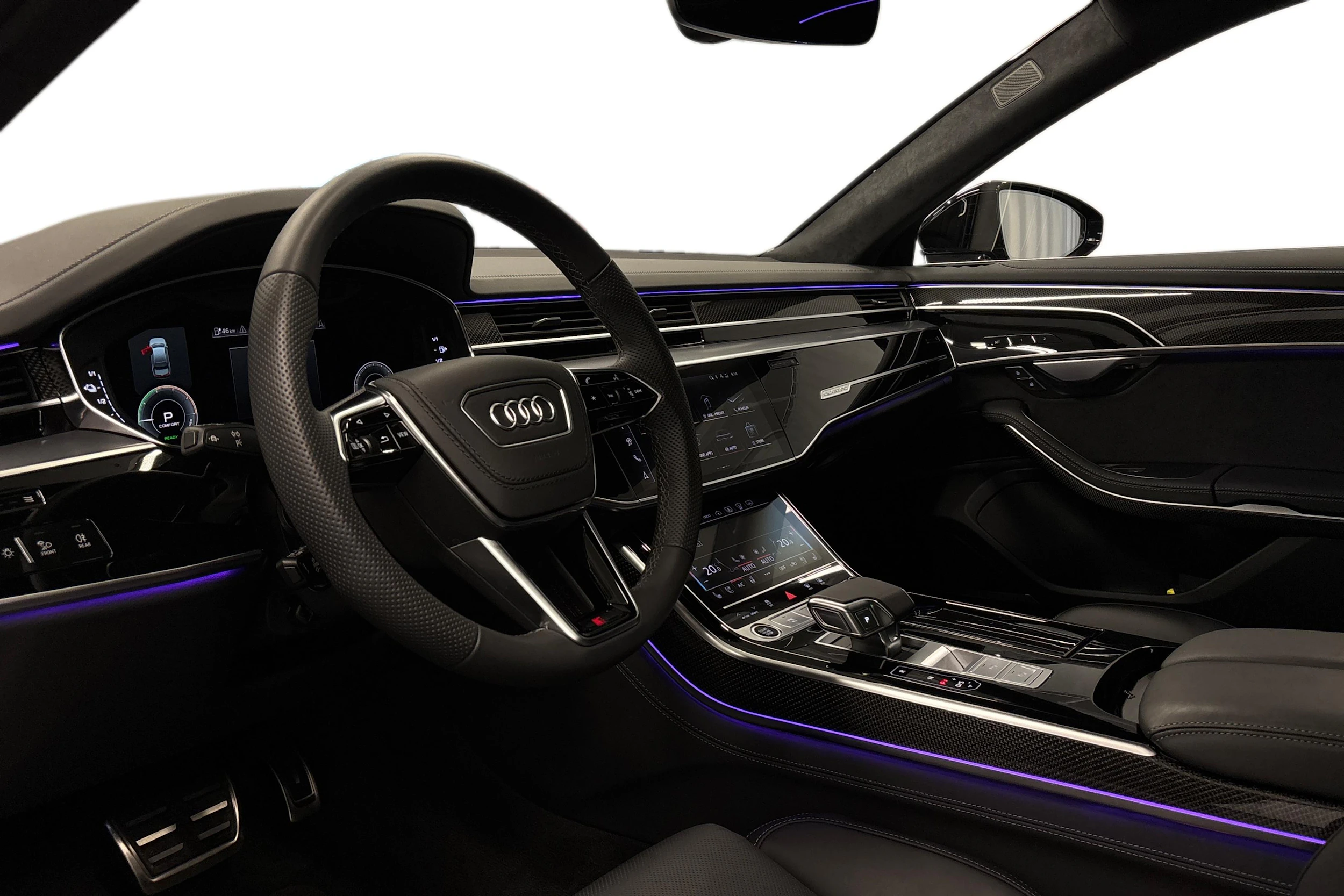 musta Audi A8 2025 kuva 6.