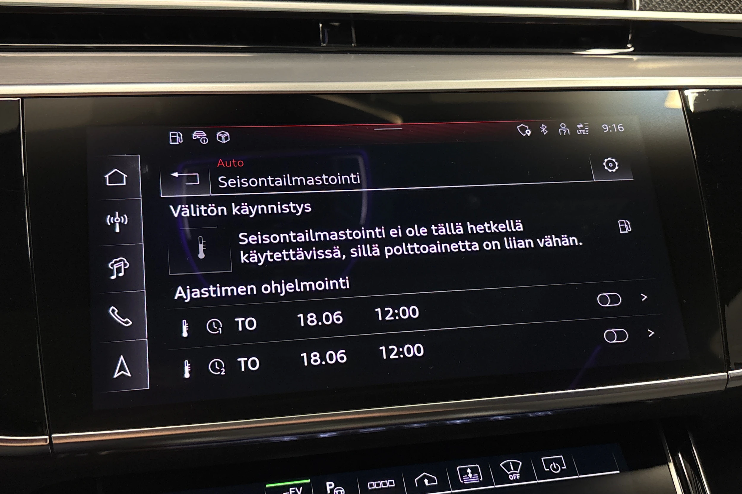 musta Audi A8 2025 kuva 29.