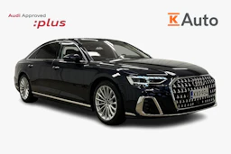 sininen Audi A8 2025 kuva 1.