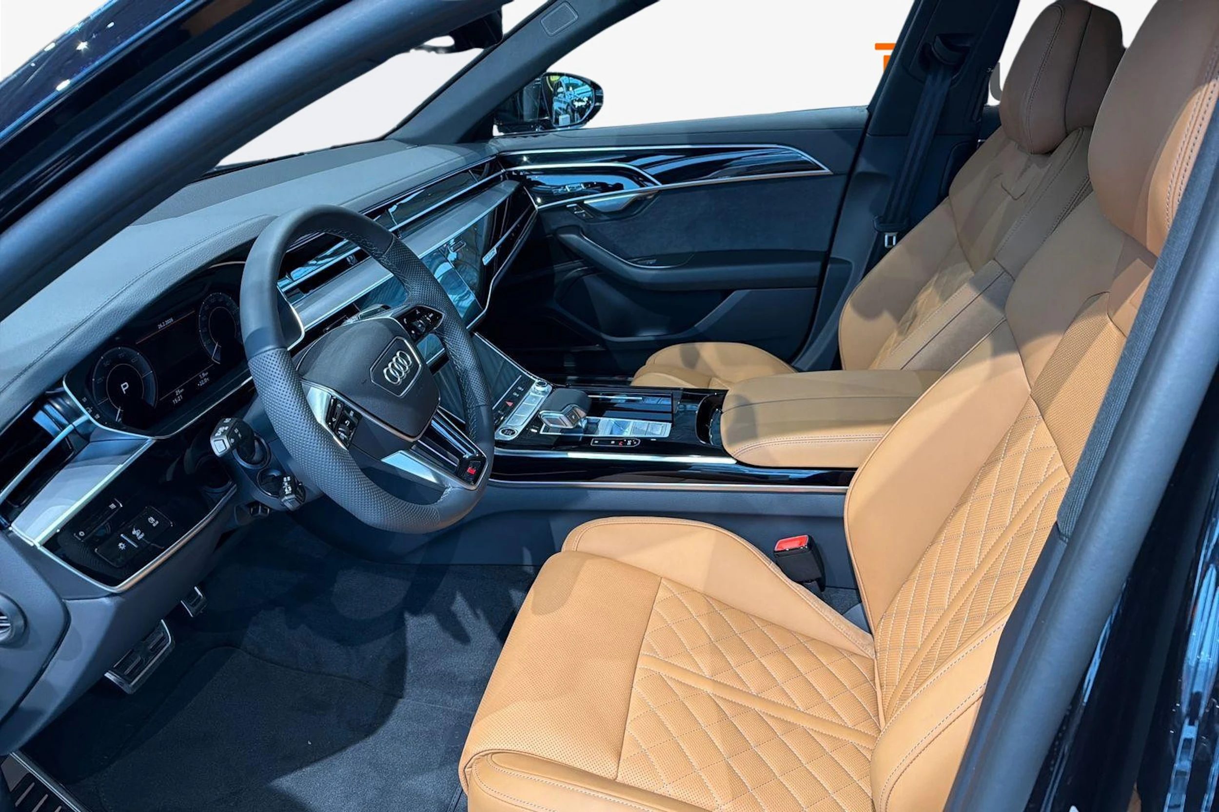 musta Audi A8 2026 kuva 5.