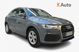Harmaa Audi Q3 2018 kuva 1.
