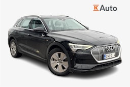 musta Audi e-tron 2019 kuva 1.