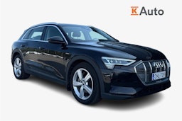 musta Audi e-tron 2019 kuva 1.