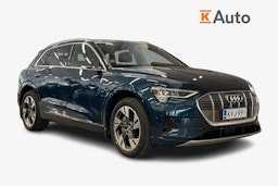 Vihreä Audi e-tron 2019 kuva 1.