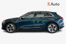 Vihreä Audi e-tron 2019 kuva 6.