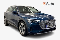 sininen Audi e-tron 2019 kuva 1.