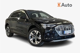 Musta Audi e-tron 2019 kuva 1.