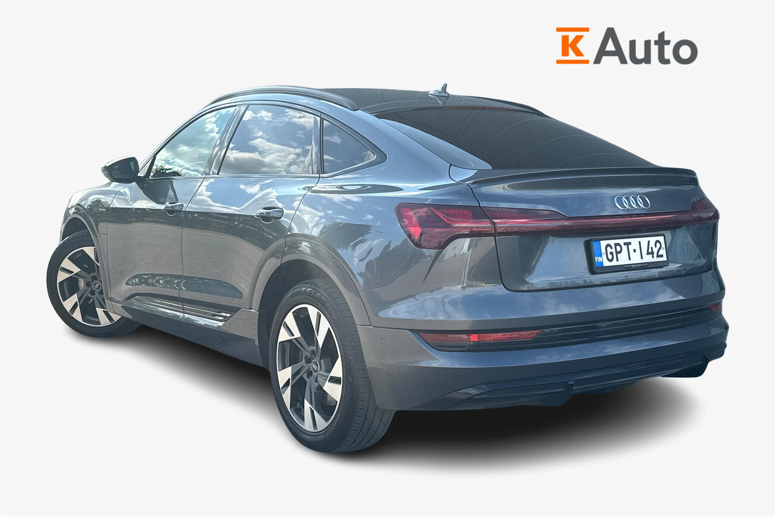 harmaa Audi e-tron 2020 kuva 2.