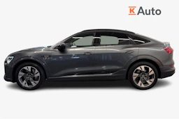 harmaa Audi e-tron 2020 kuva 5.