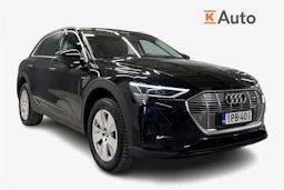 musta Audi e-tron 2020 kuva 1.