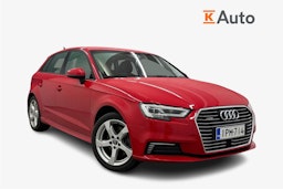 punainen Audi e-tron 2020 kuva 1.