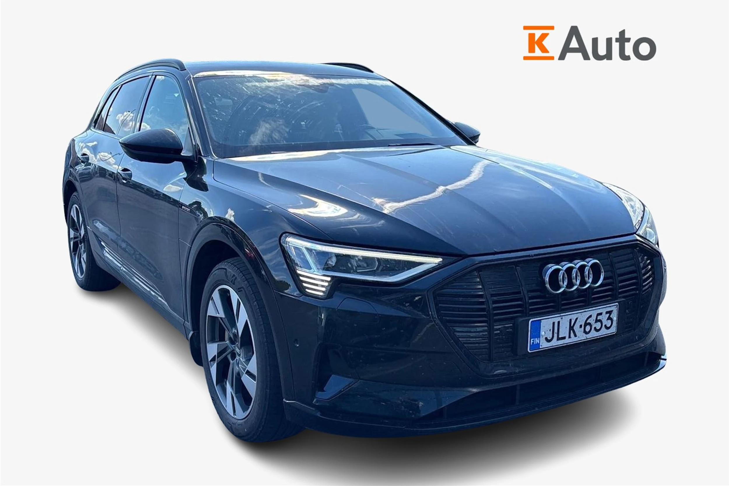 musta Audi e-tron 2020 kuva 1.