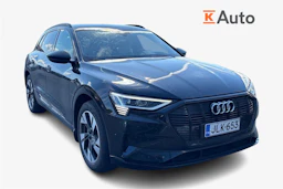 musta Audi e-tron 2020 kuva 1.