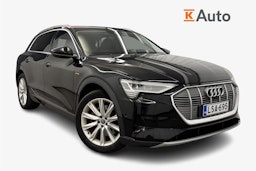 musta Audi e-tron 2020 kuva 1.