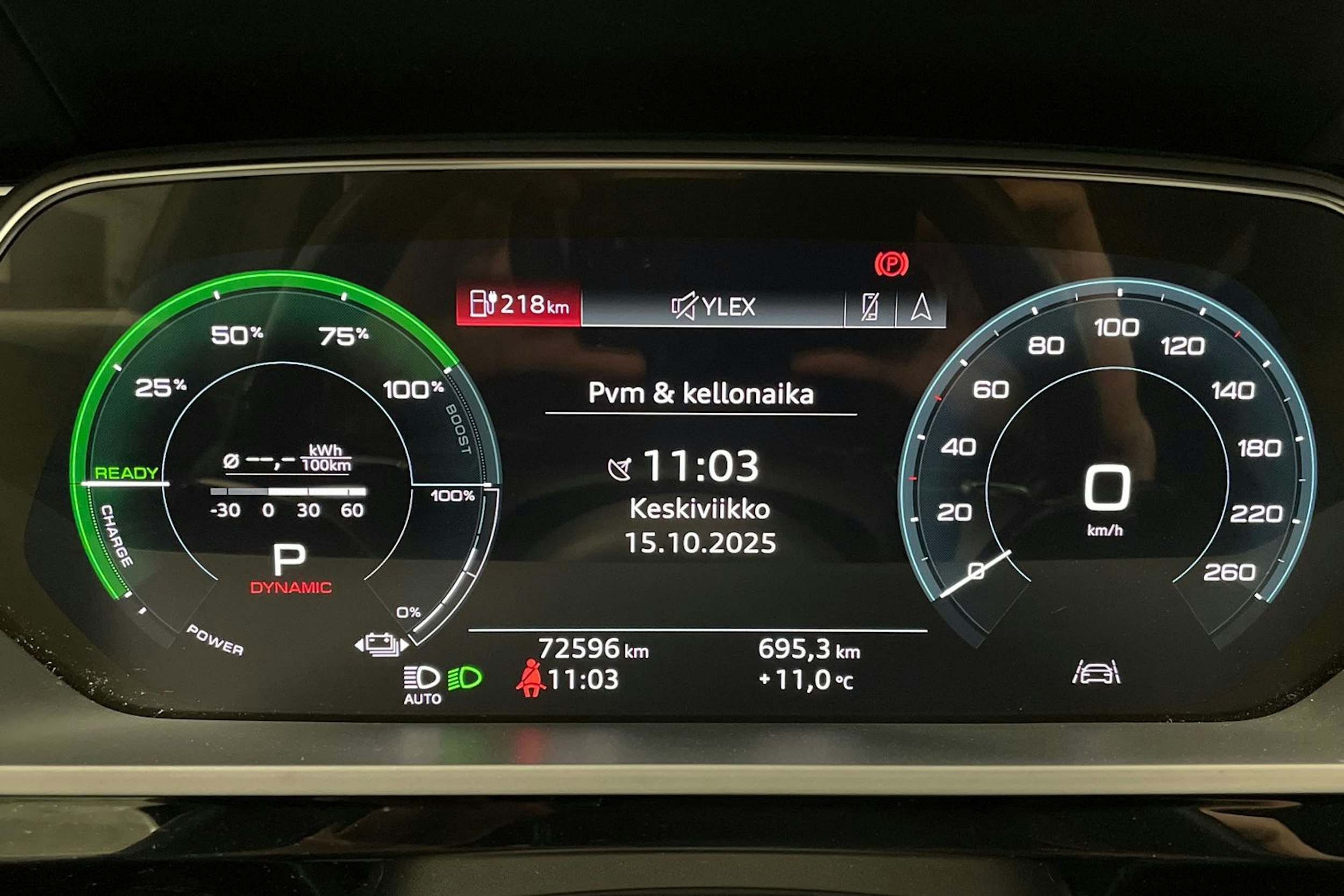 Valkoinen Audi e-tron 2020 kuva 14.