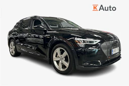 musta Audi e-tron 2020 kuva 1.