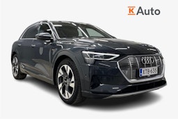 harmaa Audi e-tron 2020 kuva 1.